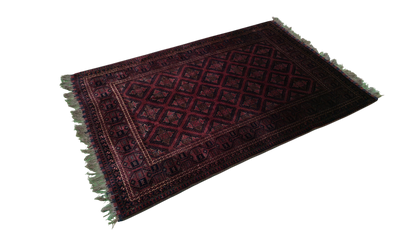 Vintage Kondooz Rug c.1970 195x129cm|  Rug# 100012TD (need better photo)