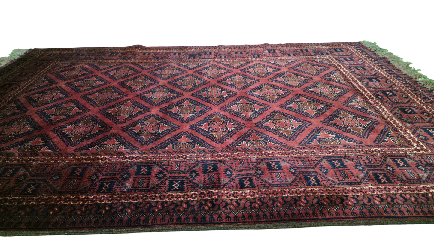 Vintage Kondooz Rug c.1970 195x129cm|  Rug# 100012TD (need better photo)