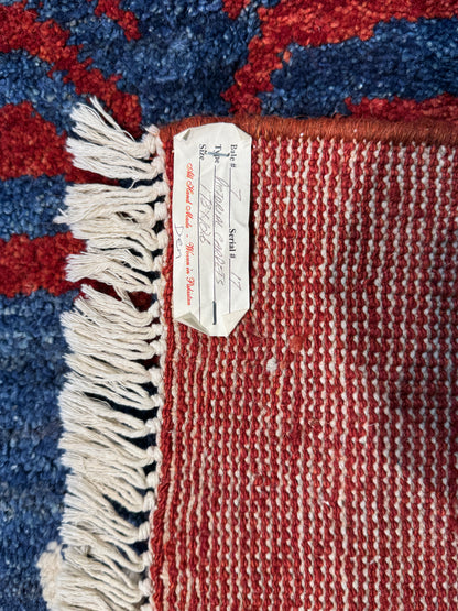 Afghan Re-Weave Antique Tibetan Dragon Rug 173×126 cm | Rug# 1001TDE