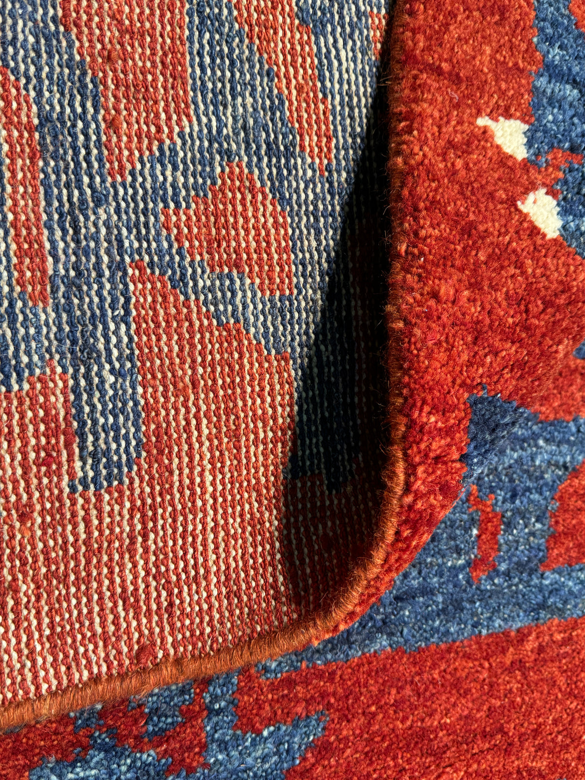 Afghan Re-Weave Antique Tibetan Dragon Rug 173×126 cm | Rug# 1001TDE