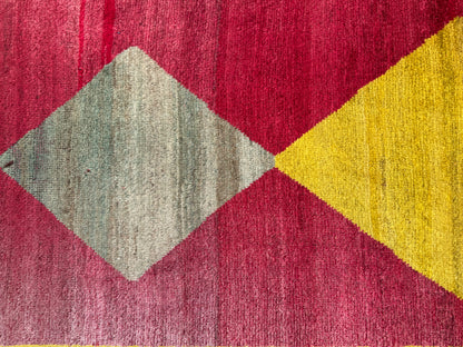 Vintage Nomadic Gabbeh   236x107 cm | Rug# 1001T