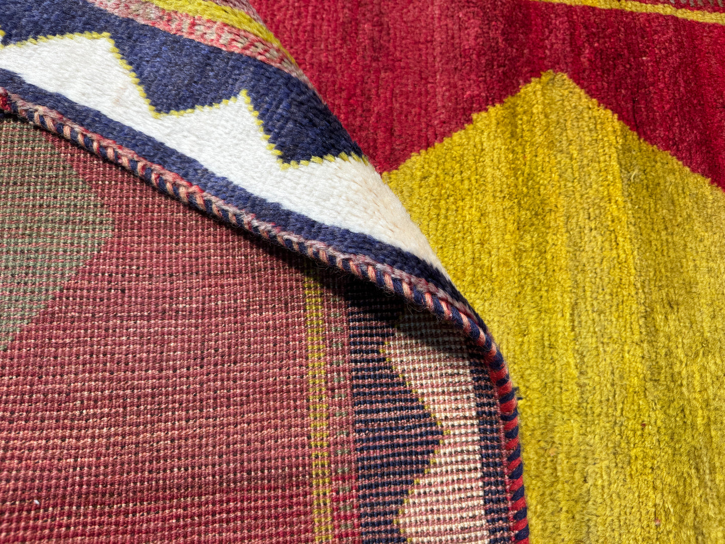 Vintage Nomadic Gabbeh   236x107 cm | Rug# 1001T