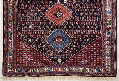 Rare Aliabad Yalameh Persian Rug 309x203 cm | Rug# 10066
