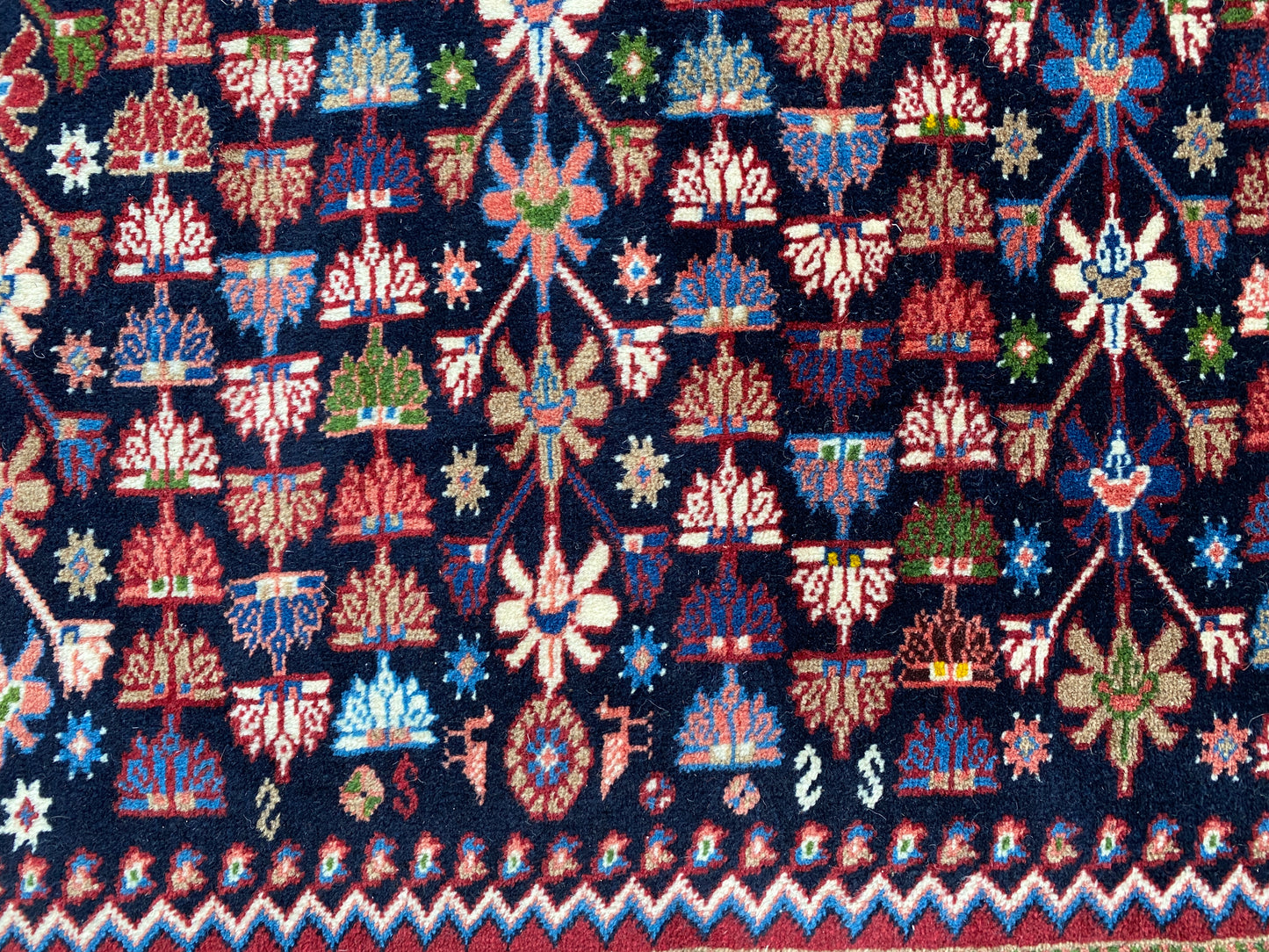 Rare Aliabad Yalameh Persian Rug 309x203 cm | Rug# 10066