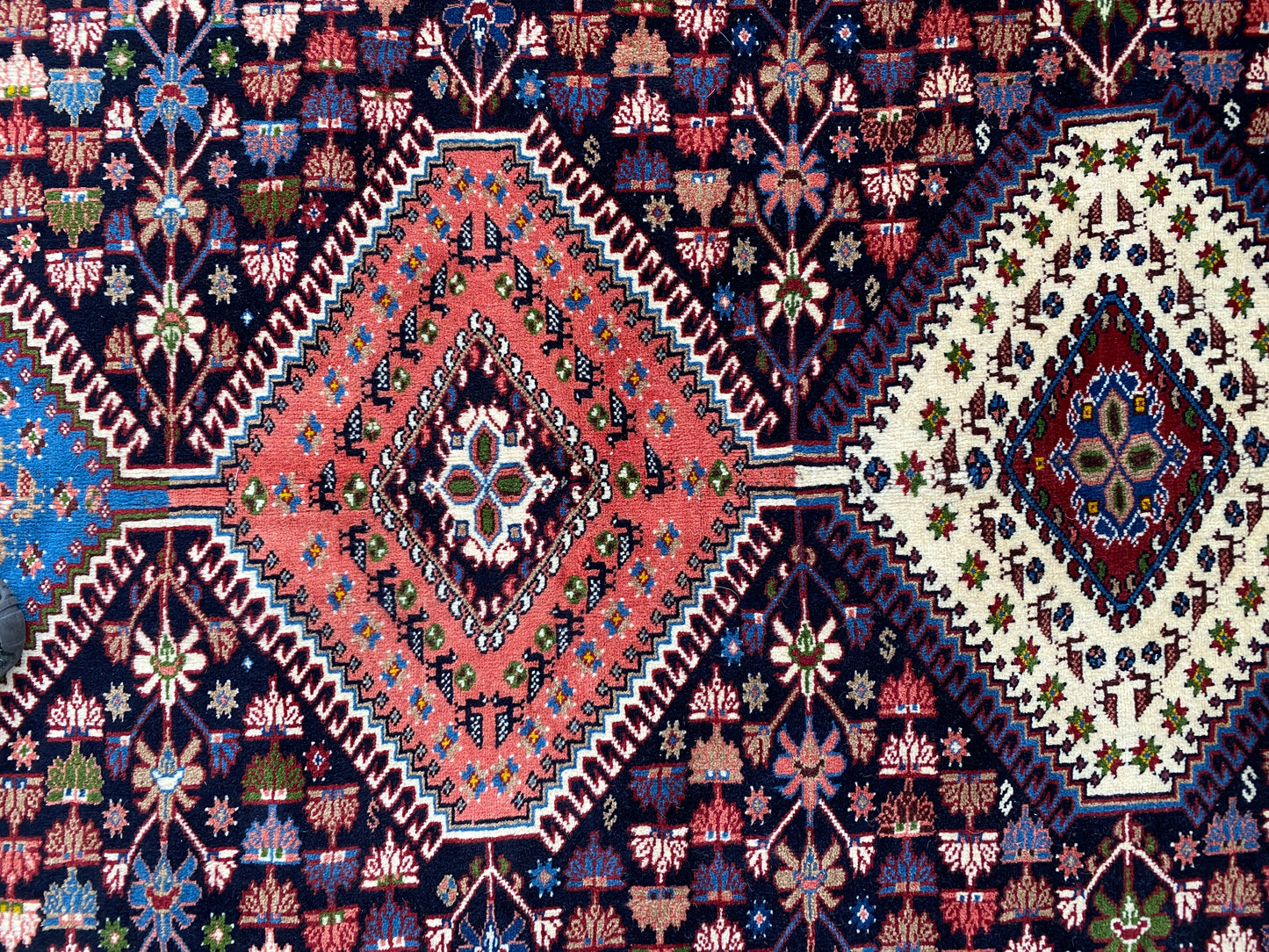 Rare Aliabad Yalameh Persian Rug 309x203 cm | Rug# 10066