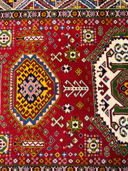 Tribal Aliabad Qashqai 311x128cm | Rug# 10090