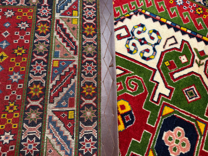 Tribal Aliabad Qashqai 311x128cm | Rug# 10090