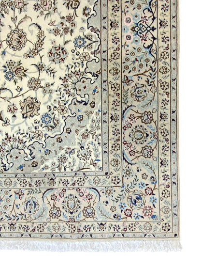 Rare Persian Nain 9LA Wool & Silk Rug 356x250 cm | Rug# 10291