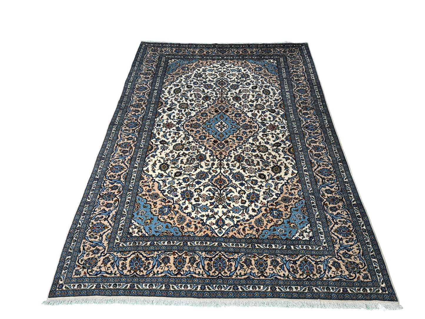 Persian Kashan, circa 1970, Kork wool pile 350x242 cm | Rug#10429