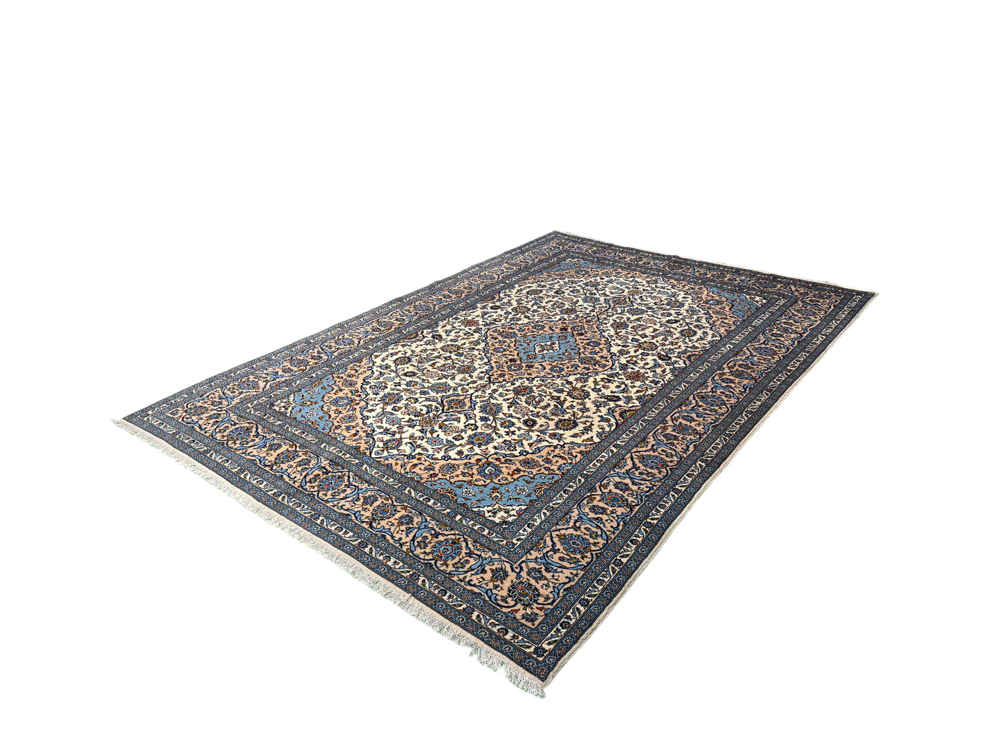 Persian Kashan, circa 1970, Kork wool pile 350x242 cm | Rug#10429