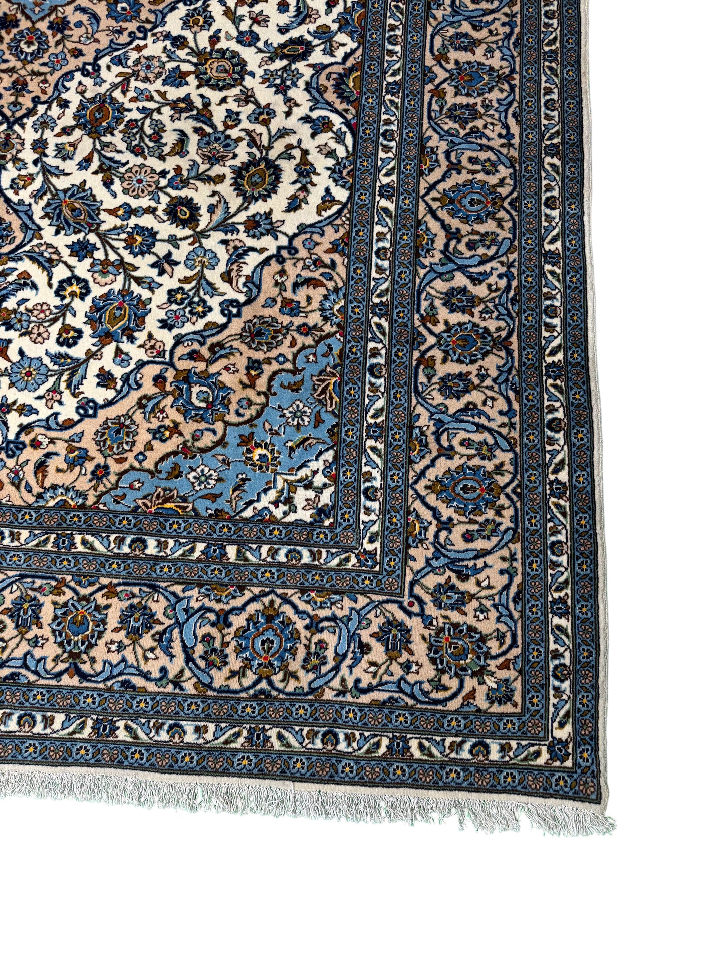 Persian Kashan, circa 1970, Kork wool pile 350x242 cm | Rug#10429