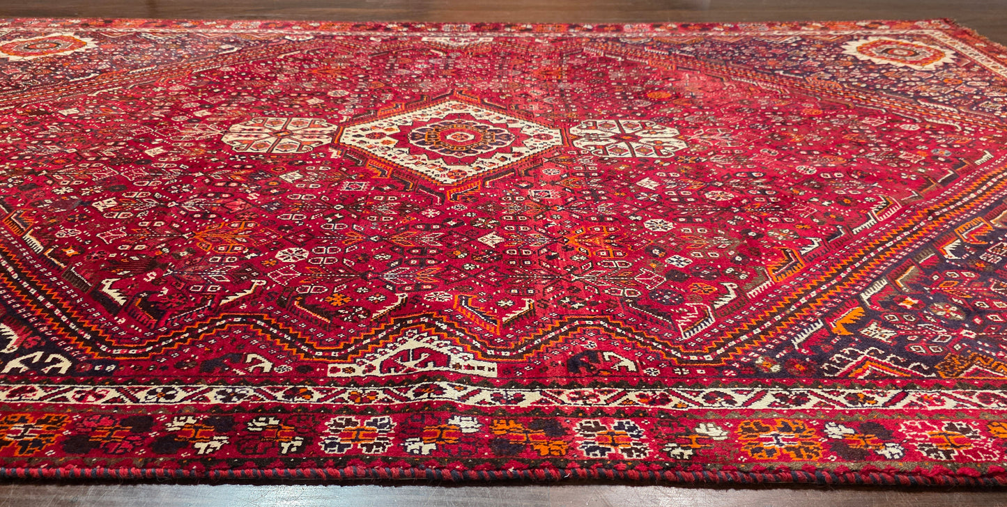 Nomadic Qashqai-Kashkuli, Persia, 283x174cm | Rug# 10440