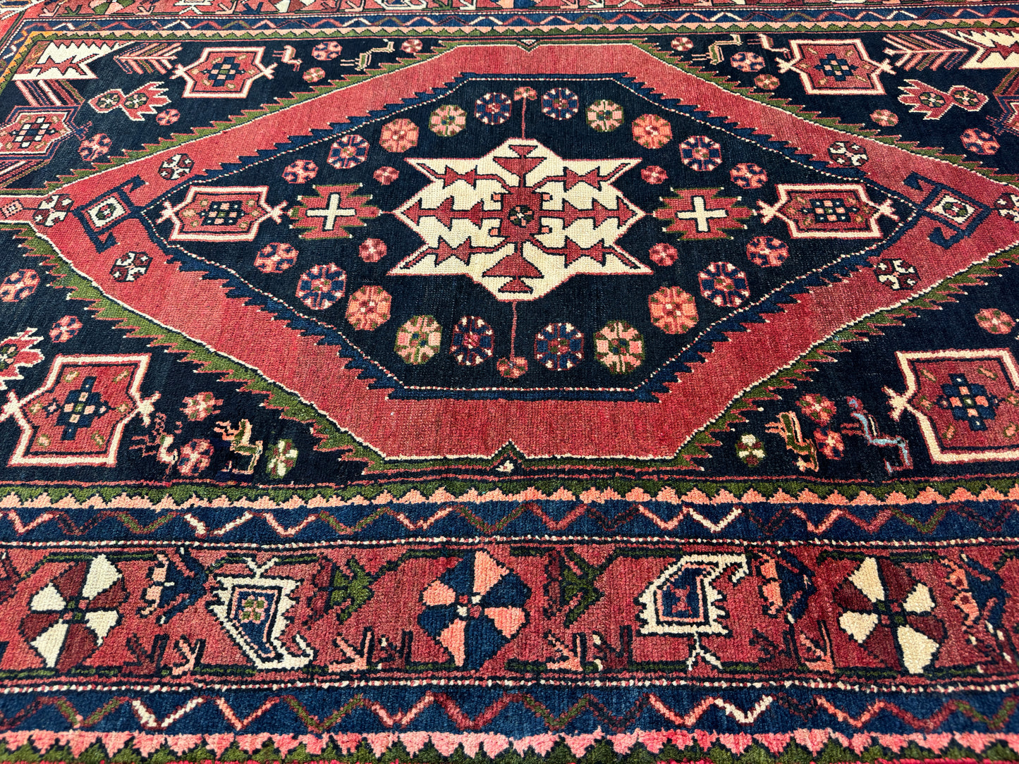 Shahsavand weave Mazlaghan Rare piece 204x132 cm | Rug#10538