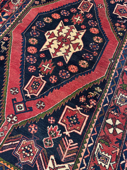 Shahsavand weave Mazlaghan Rare piece 204x132 cm | Rug#10538