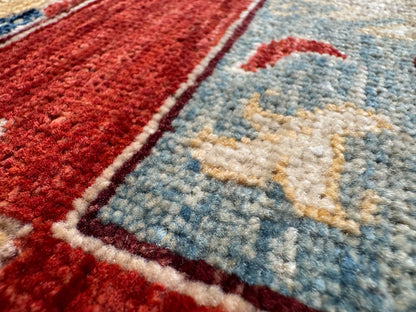 Afghan Turkaman weave, Graden design 230×161 cm | Rug# 10642
