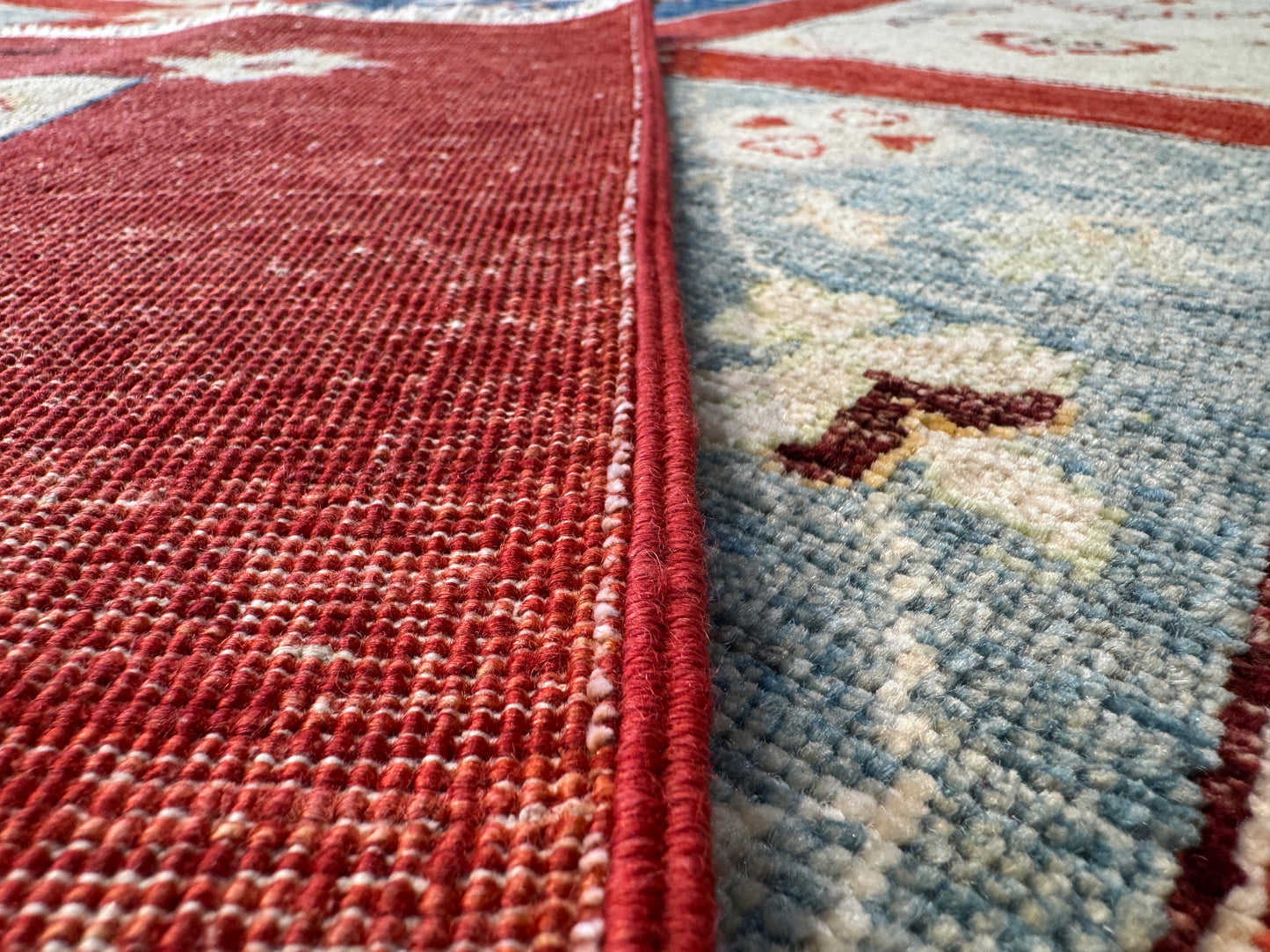 Afghan Turkaman weave, Graden design 230×161 cm | Rug# 10642