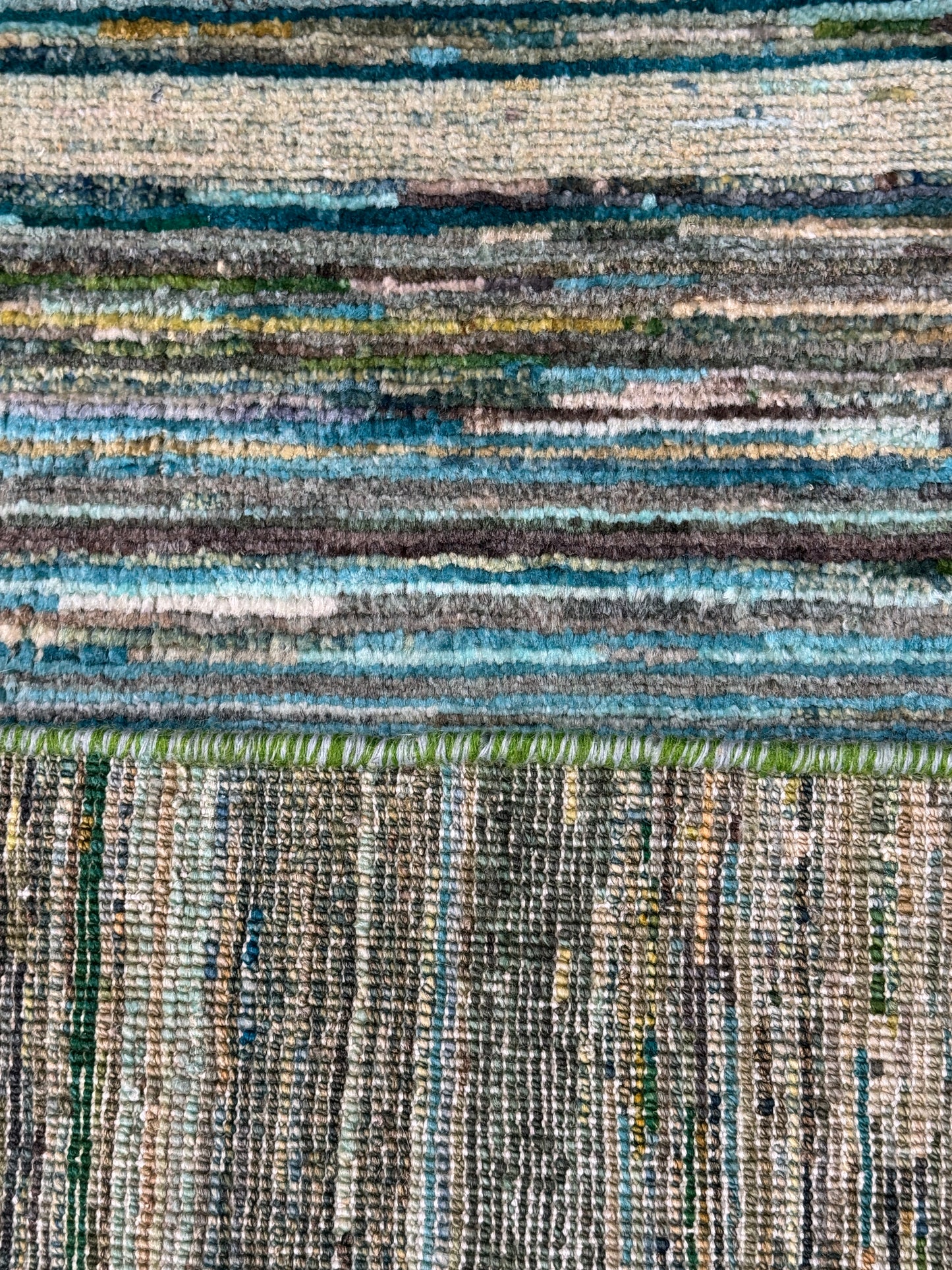 Afghan Turkaman weave Qazni wool pile 300x197 cm | Rug# 10643