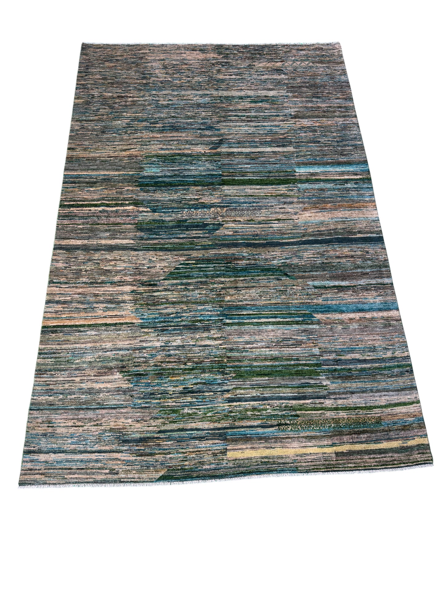 Afghan Turkaman weave Qazni wool pile 300x197 cm | Rug# 10643