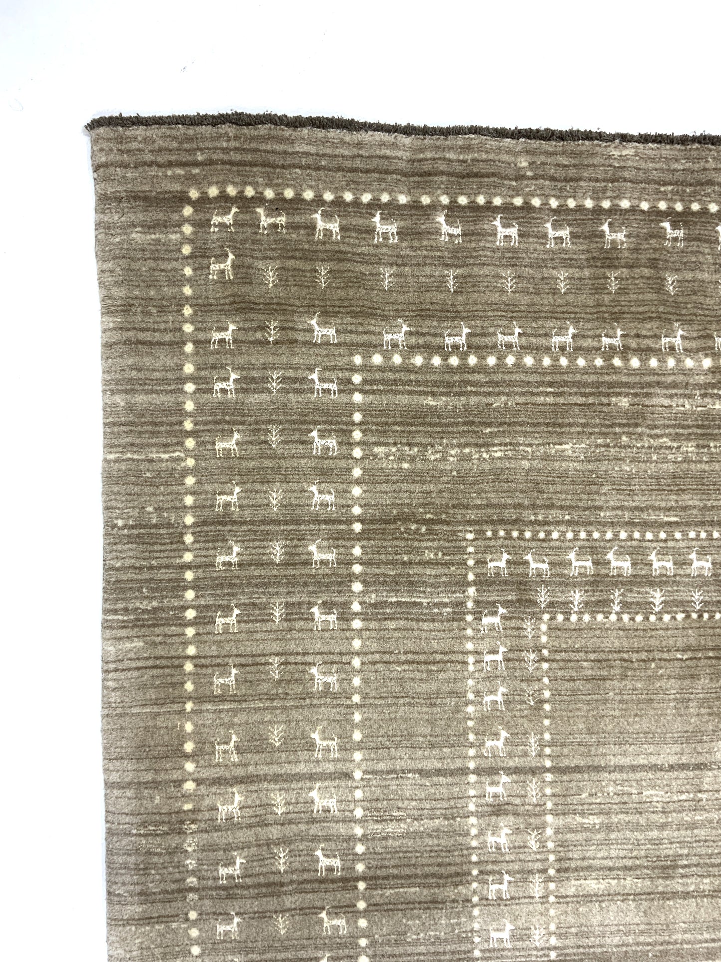 Hand-Loom rug woven with fine wool and bamboo silk, 297x201cm | Rug# 10657