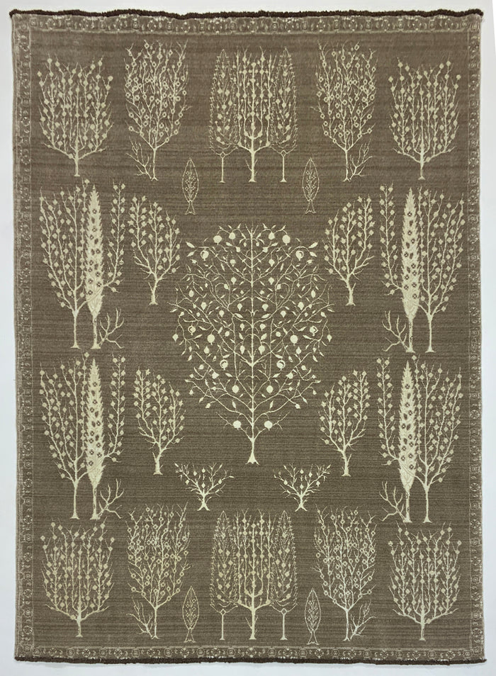 A Hand-woven Transitional Safavid rug,  wool and silk pile 297x207cm | Rug# 10659