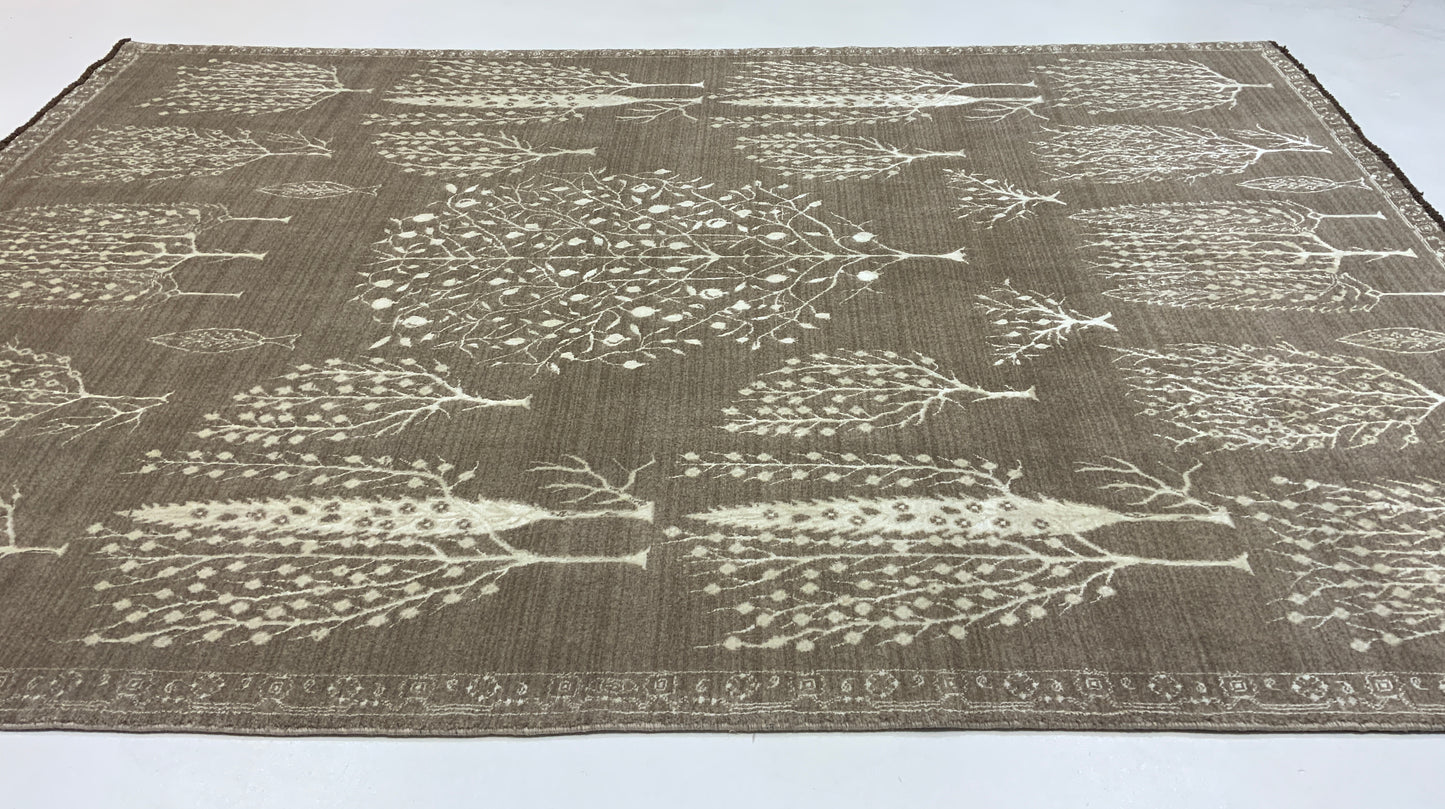 A Hand-woven Transitional Safavid rug,  wool and silk pile 297x207cm | Rug# 10659