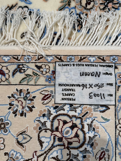 Superfine  Nain 6LA, Persia 250x160cm | Rug# 11003