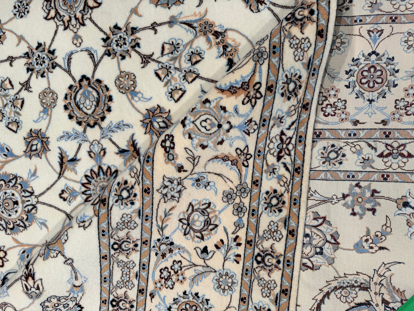 Persian Nain 6LA 357x262cm | Rug# 11004