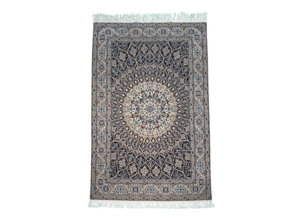 Persian Nain 6LA, silk inlay, Persia 300x203cm | Rug# 11007