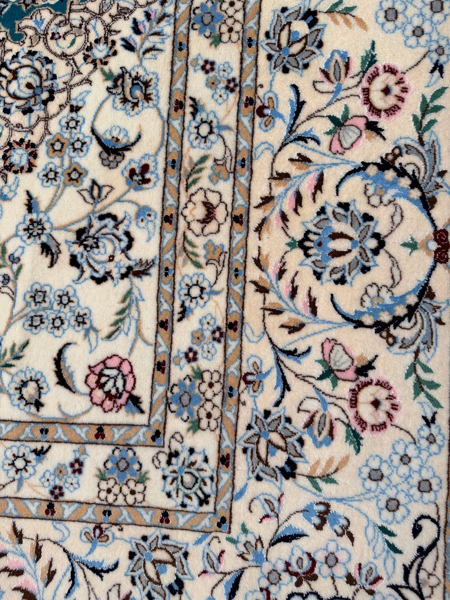 Superfine 6LA Nain, Persia, 350x260cm | Rug# 11008|