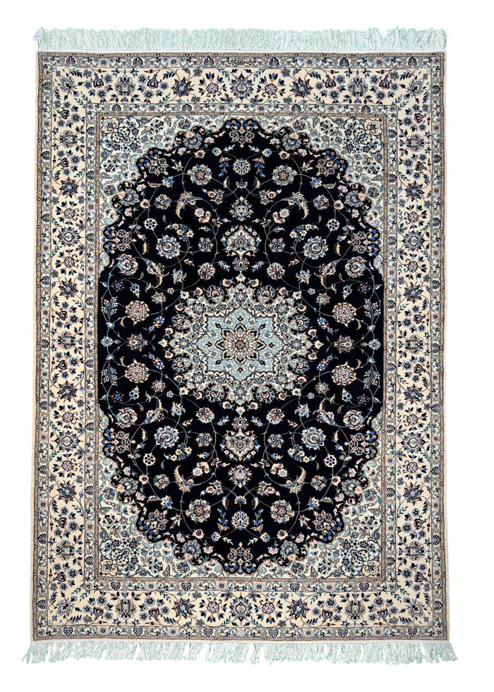 Nain 6LA in Dome design, c.1990, Persia,  240x158cm | Rug# 11011