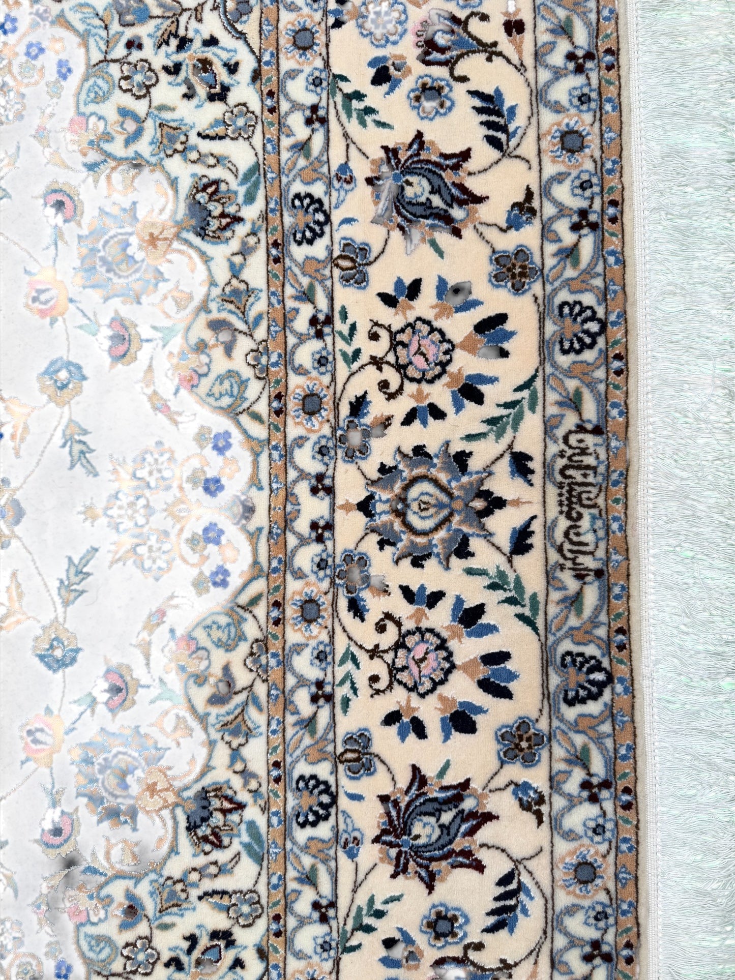 Nain 6LA in Dome design, c.1990, Persia,  240x158cm | Rug# 11011