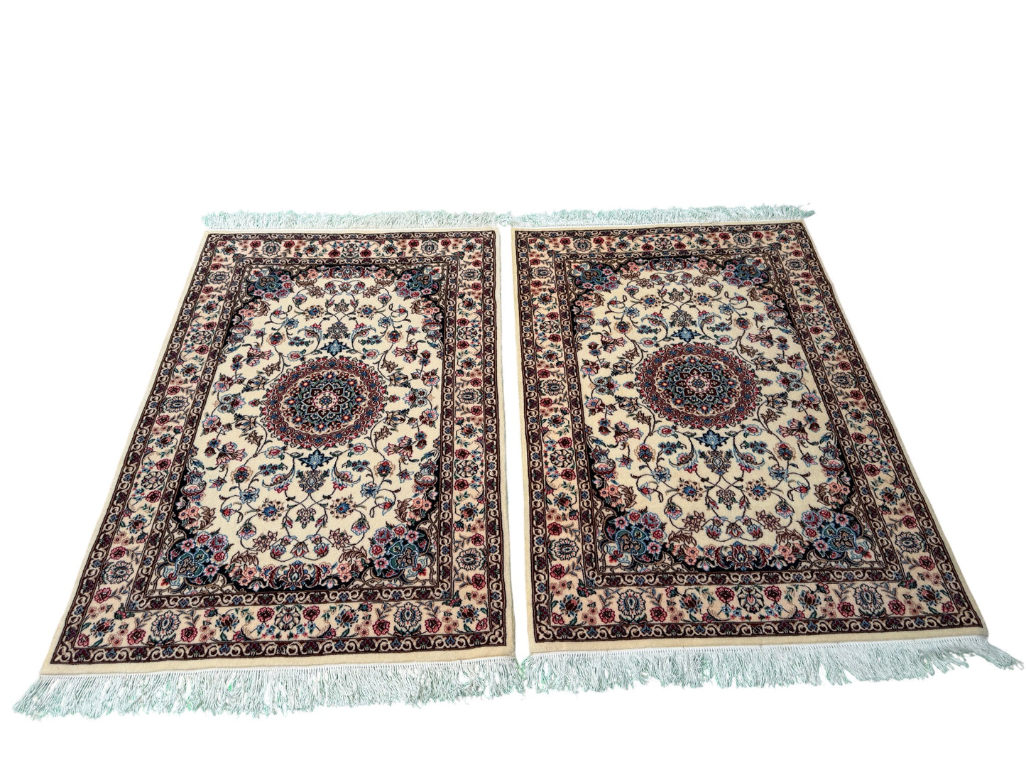 Nain 6LA in allover floral design, c.1990, Persia,  118x80cm | Rug# 11015