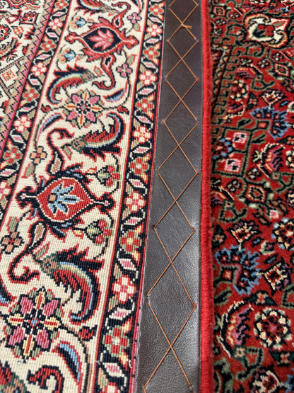Superfine and very durable Persian Bijar, 195x108cm | Rug# 11026