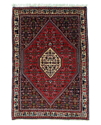 Superfine and very durable Takaap Persian Bijar, 130x93cm | Rug# 11028