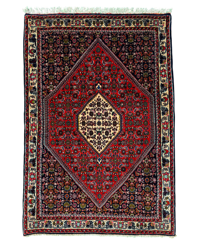 Superfine and very durable Takaap Persian Bijar, 130x93cm | Rug# 11028