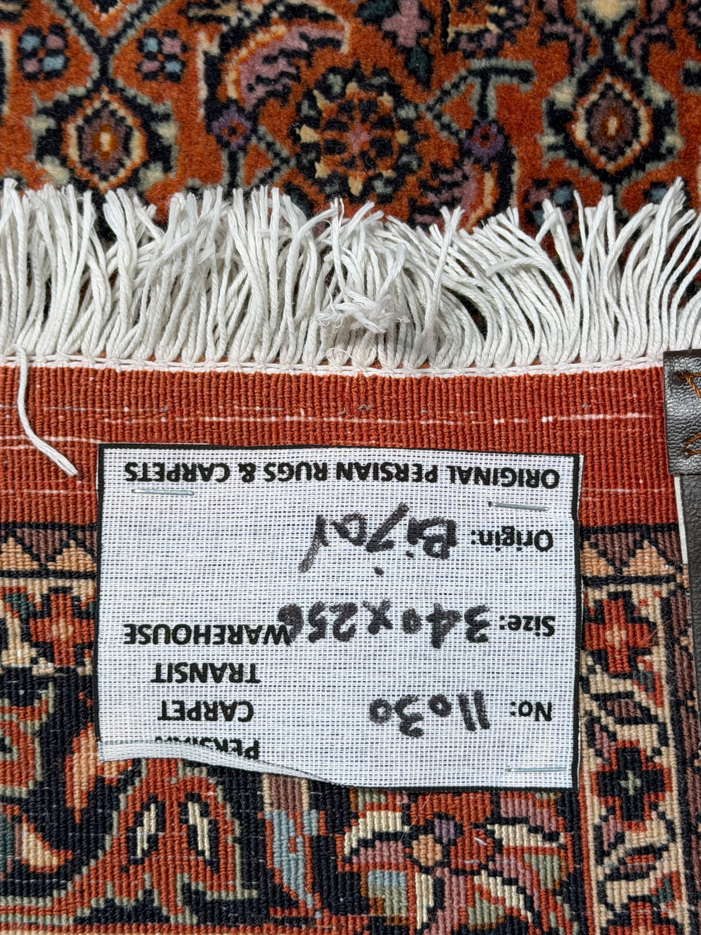 Superfine and very durable Bijar, Persia 340x256 cm | Rug# 11030  ( JAN AU )