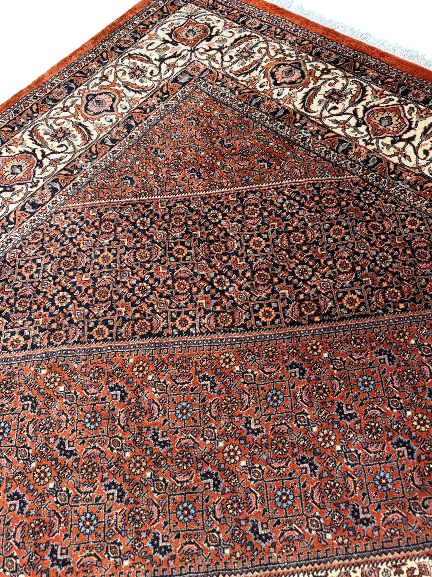 Superfine and very durable Bijar, Persia 340x256 cm | Rug# 11030  ( JAN AU )
