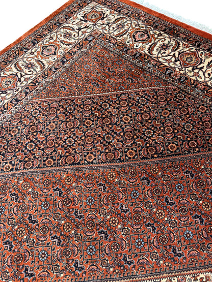 Superfine and very durable Bijar, Persia 340x256 cm | Rug# 11030  ( JAN AU )