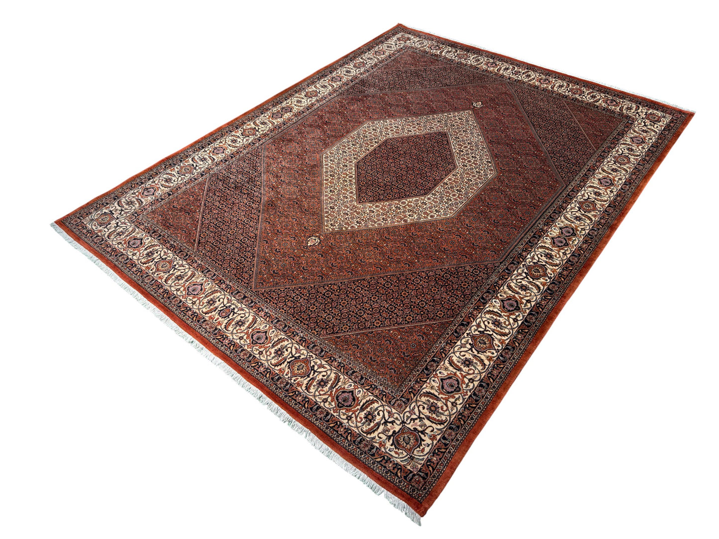 Superfine and very durable Bijar, Persia 340x256 cm | Rug# 11030  ( JAN AU )