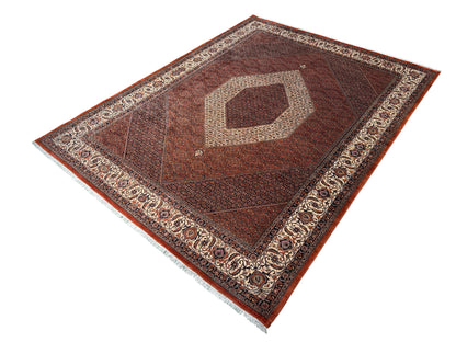 Superfine and very durable Bijar, Persia 340x256 cm | Rug# 11030  ( JAN AU )