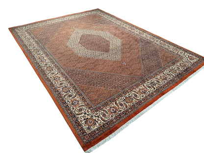 Superfine and very durable Bijar, Persia 340x256 cm | Rug# 11030  ( JAN AU )