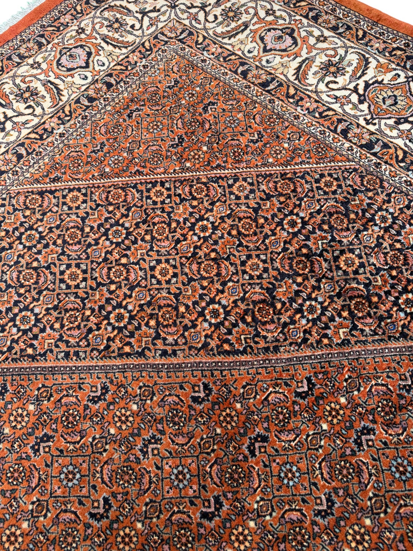 Superfine and very durable Bijar, Persia 340x256 cm | Rug# 11030  ( JAN AU )