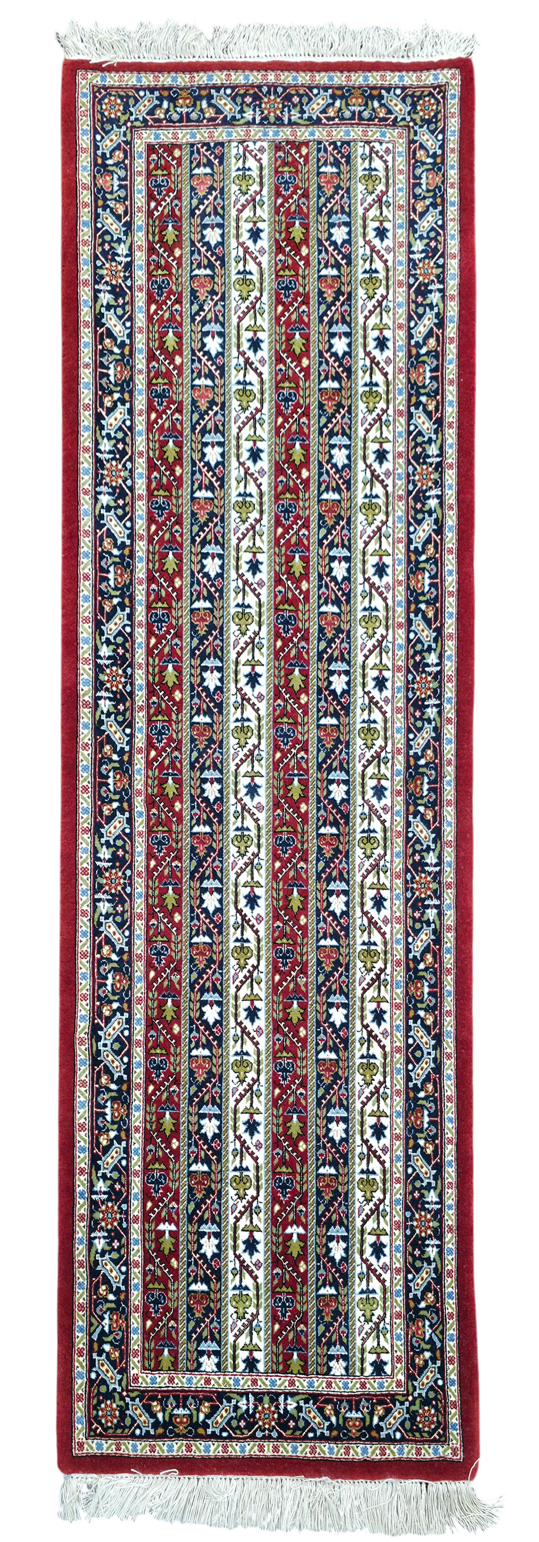 Qum, superfine,  wool pile, silk 158x53 cm | Rug# 1123