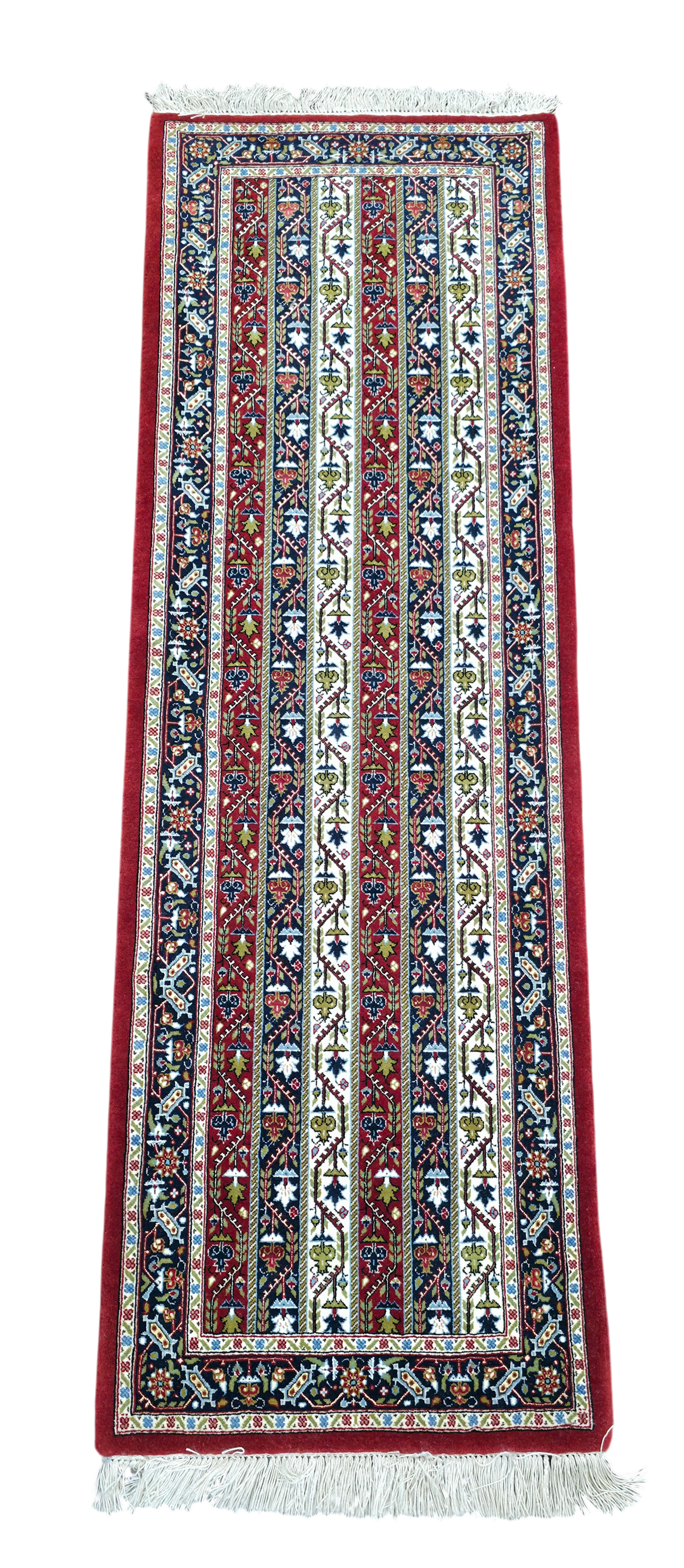 Qum, superfine,  wool pile, silk 158x53 cm | Rug# 1123