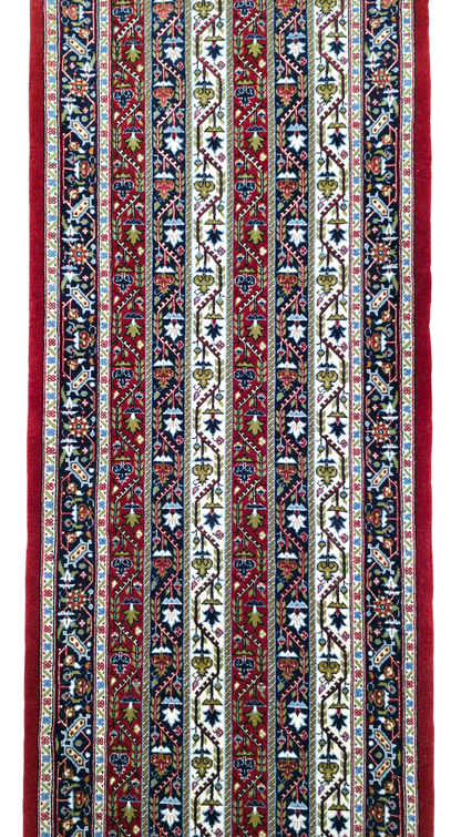 Qum, superfine,  wool pile, silk 158x53 cm | Rug# 1123