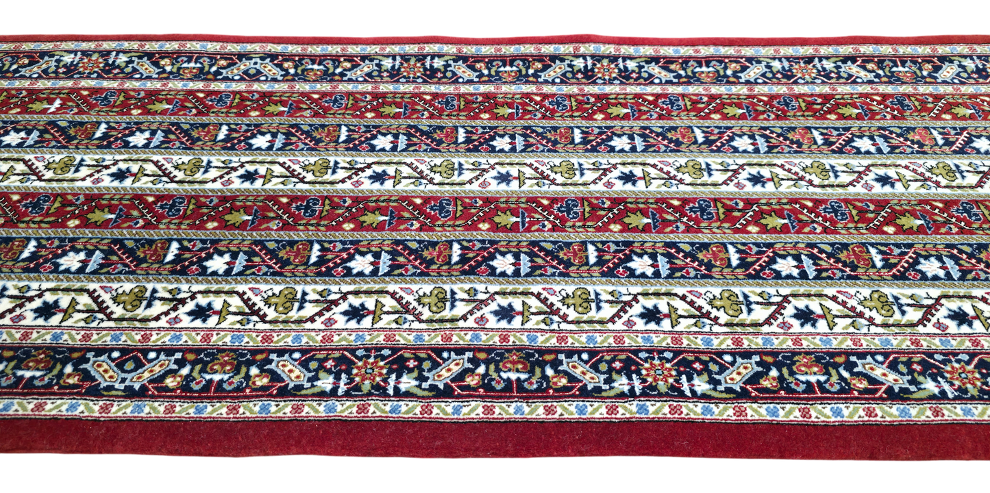 Qum, superfine,  wool pile, silk 158x53 cm | Rug# 1123