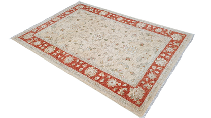 Afghan Ziegler handspun wool and natural vegetable dyes Rug 175x121cm | Rug#11240