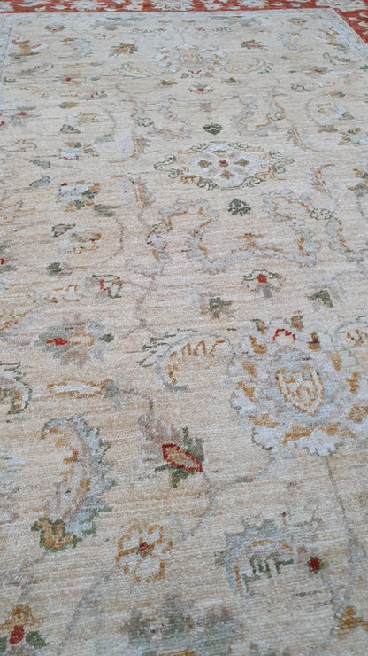 Afghan Ziegler handspun wool and natural vegetable dyes Rug 175x121cm | Rug#11240