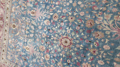 Hand knotted antique Tabriz-Khoy carpet 371×249 cm | Rug# 11502