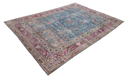 Hand knotted antique Tabriz-Khoy carpet 371×249 cm | Rug# 11502